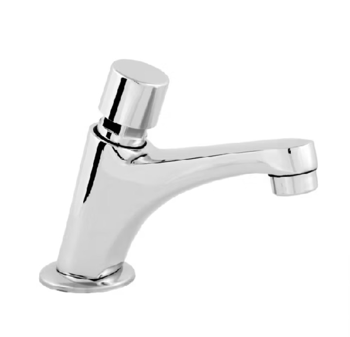 TORNEIRA AUTOMÁTICA PARA LAVATÓRIO - METAL CROMADO
