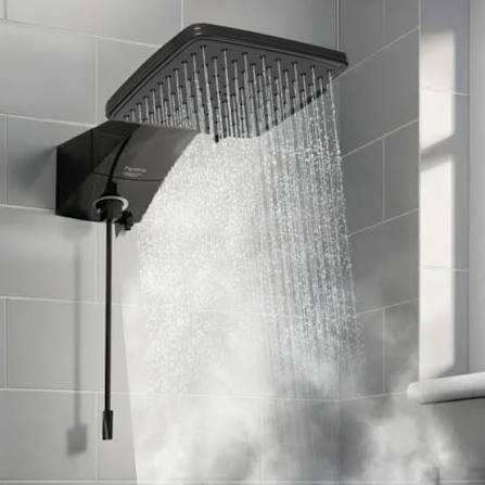 DUCHA QUADRATTA MODERNA ELETRÔNICA ZAGONEL